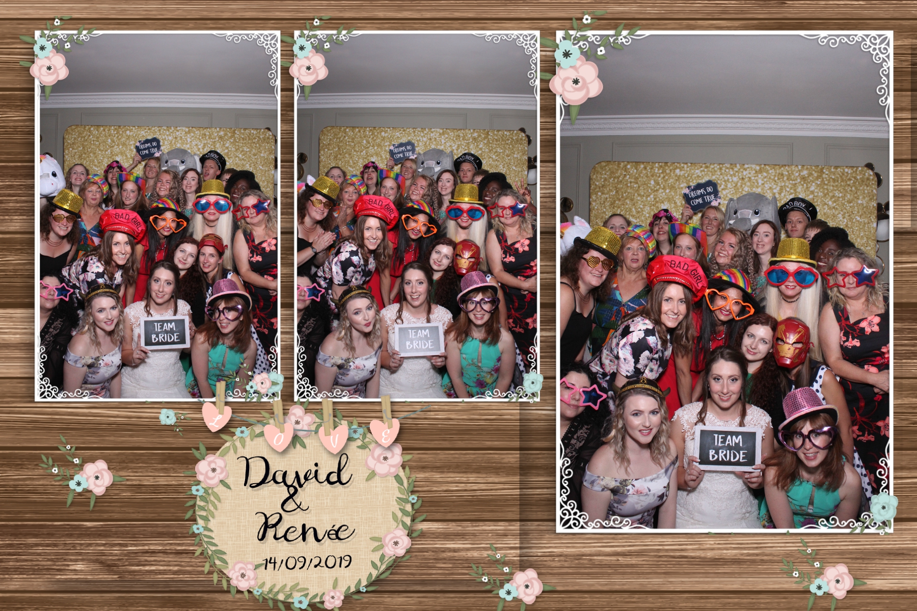 The wedding of David and Renée  | View more photos from the event at gallery.blissbooth.co.uk/u/BlissBooth/The-wedding-of-David-and-Renée-0